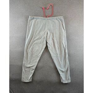 Vtg Gotcha Striped Ribbed Pants‎ Mens M Red, Green, White Neon Drawstrings 90s